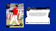 2020 Topps Now #OS-34 Freddie FREEMAN N.L. MVP Award Winner