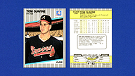 1989 Fleer #591 Tom GLAVINE