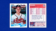 1990 Fleer #583 Tom GLAVINE