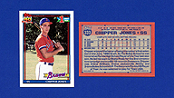 1991 Topps #333 Chipper JONES 1st Draft Pick