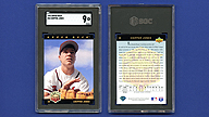 1993 Upper Deck #24 Chipper JONES Star Rookie [SGC 9 Mint 3783845]