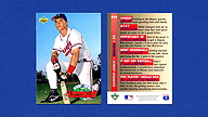 1993 Upper Deck #D16 Chipper Jones On Deck With