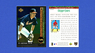 1998 Upper Deck 36/50 Chipper JONES 10th Anniversary Preview