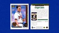 1999 Upper Deck #X4 Chipper JONES 10th Anniversary Team