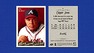 2009 Upper Deck Goodwin Champions #6 Chipper JONES