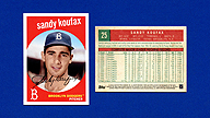 2018 Topps Archives #25 Sandy KOUFAX