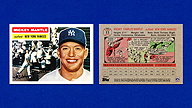 2021 Topps x Mickey MANTLE #11 1956 Topps