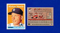 2021 Topps x Mickey MANTLE #14 1958 Topps