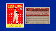 2021 Topps x Mickey MANTLE #15 1958 Topps All-Star