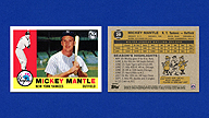 2021 Topps x Mickey MANTLE #20 1960 Topps