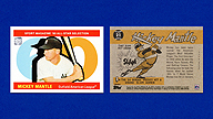 2021 Topps x Mickey MANTLE #21 1960 Topps All-Star