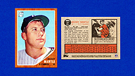 2021 Topps x Mickey MANTLE #27 1962 Topps