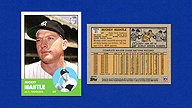 2021 Topps x Mickey MANTLE #31 1963 Topps