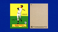 2021 Topps x Mickey MANTLE #33 1964 Topps Stand Up