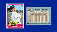 2021 Topps x Mickey MANTLE #34 1965 Topps