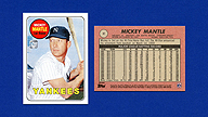 2021 Topps x Mickey MANTLE #41 1969 Topps