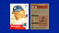 2021 Topps x Mickey MANTLE #5 1953 Topps