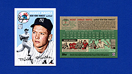 2021 Topps x Mickey MANTLE #7 1954 Topps