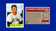 2021 Topps x Mickey MANTLE #8 1954 Bowman