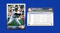 2021 Topps x Mickey MANTLE #MM44 2015 Topps