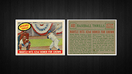 1959 Topps #461 Mickey MANTLE Baseball Thrills