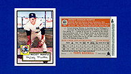 2006 Topps #311 Mickey MANTLE Rookie Of The Week [1952 Design] [25 of 25]