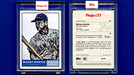 2021 Topps Project70 #473 Mickey MANTLE [Artist: Lauren TAYLOR] [1961 Design]