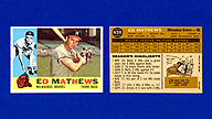 1960 Topps #420 Ed MATHEWS