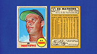 1968 Topps #58 Ed MATHEWS