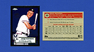 2021 Topps Chrome Platinum Anniversary #654 Eddie MATHEWS