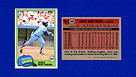 1981 Topps #528 Gary MATTHEWS