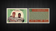 1959 Topps #317 Richie ASHBURN Willie MAYS N.L. Hitting Kings