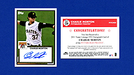 2011 Topps Lineage #52A-CM Charlie MORTON 1952 Autograph