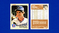 1983 Fleer #142 Dale MURPHY