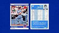 1984 Fleer #186 Dale MURPHY