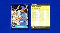 1986 Fleer #522 Dale MURPHY