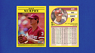 1991 Fleer #409 Dale MURPHY