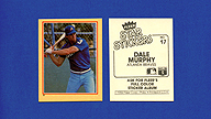 1984 Fleer Star Stickers #17 Dale MURPHY