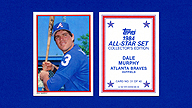 1984 Topps All-Star Set #31 of 40 Dale MURPHY Collector's Edition