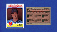 1984 Topps Milton Bradley [#] Dale MURPHY