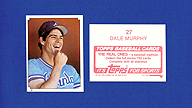 1984 Topps Stickers #27 Dale MURPHY