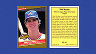 1986 Donruss Highlights #41 Dale MURPHY NL Player of The Month August