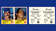 1986 Dormans Cheese [#] Keith HERNANDEZ Dale MURPHY