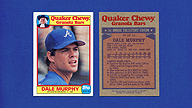 1986 Quaker Chewy Granola Bars #8 Dale MURPHY