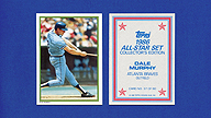 1986 Topps Glossy #37 Dale MURPHY All-Star Set Collector's Edition