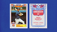 1987 Topps #7 of 22 Dale MURPHY 1986 All-Star Game Commemorative Set