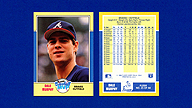 1988 Fleer Baseball MVPs #25 of 44 Dale MURPHY