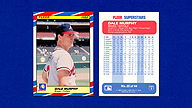 1988 Fleer Superstars #25 of 44 Dale MURPHY