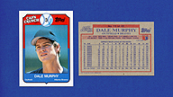 1989 Topps Capn Crunch #11 Dale MURPHY