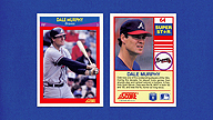 1990 Score Superstars #64 Dale MURPHY